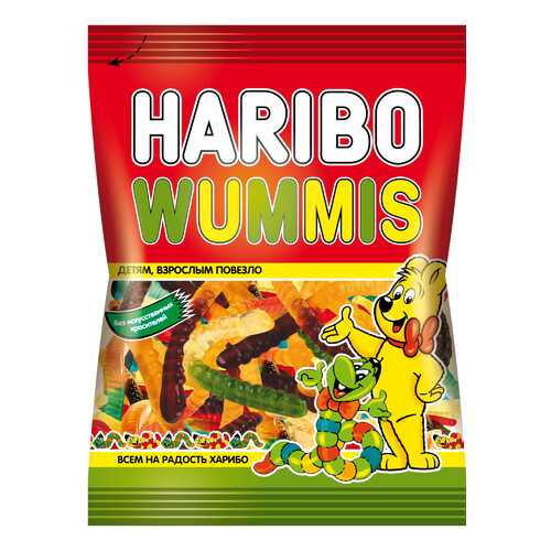 Мармелад Haribo wummis жевательный червячки 70 г в ЭССЕН