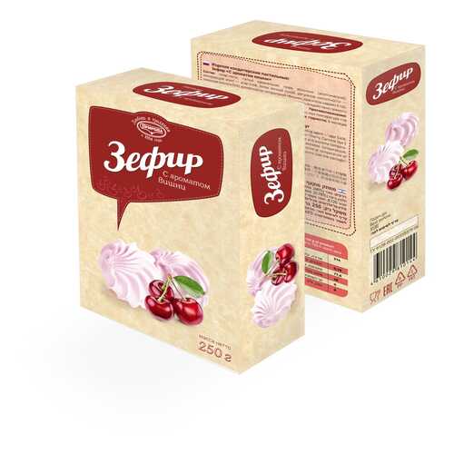 Зефир с ароматом вишни 250г в ЭССЕН