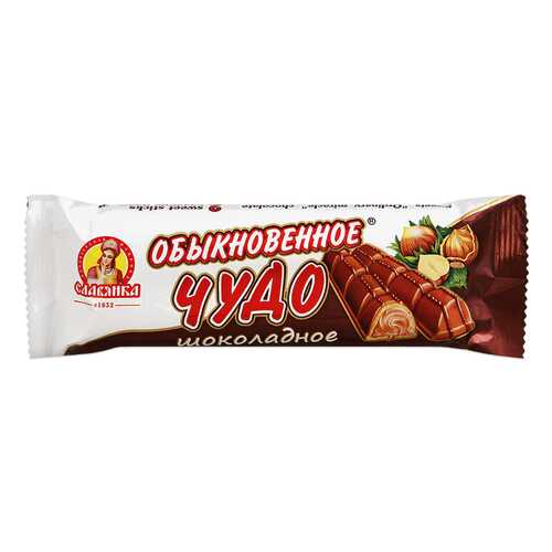 Батончик Славянка обыкновенное чудо сливочное в шоколадной глазури 55 г в ЭССЕН