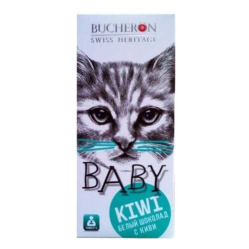 Шоколад Bucheron baby белый с кусочками киви 50 г в ЭССЕН