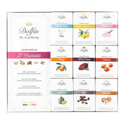 Шоколад Dolfin Gift Set of 27 bars 270 г в ЭССЕН