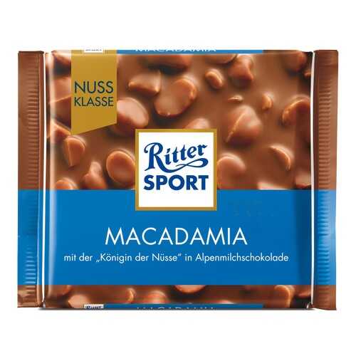 Шоколад Ritter Sport макадамия молочный с обжаренным орехом макадамии 100 г в ЭССЕН