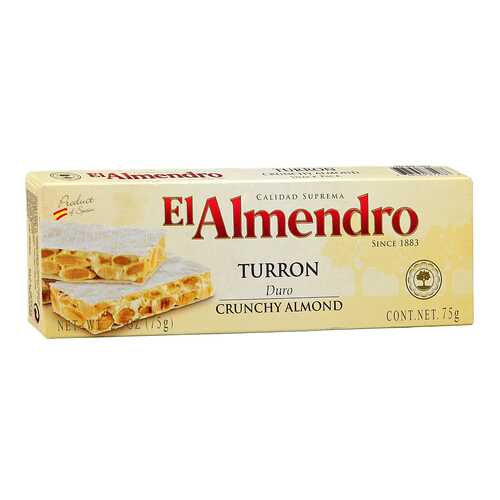 Туррон El Almendro миндальный хрустящий 75 г в ЭССЕН