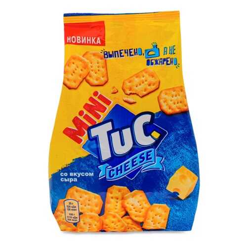 Мини-крекер Tuc со вкусом сыра 100г Венгрия в ЭССЕН
