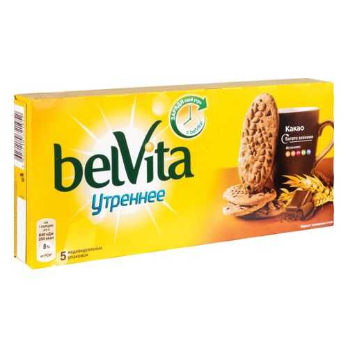 Печенье BelVita утреннее какао 225 г в ЭССЕН