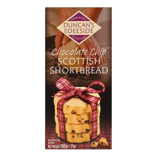 Печенье Duncan’s of Deeside с шоколадной крошкой 200 г в ЭССЕН