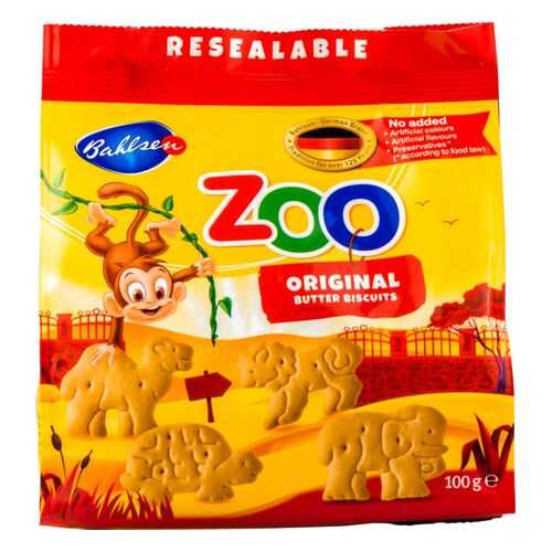 Печенье Leibniz zoo original 100 г в ЭССЕН
