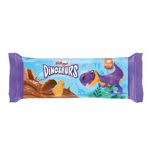 Печенье сахарное Kellogg's Dinosaurs в молочной глазури 191г Россия в ЭССЕН