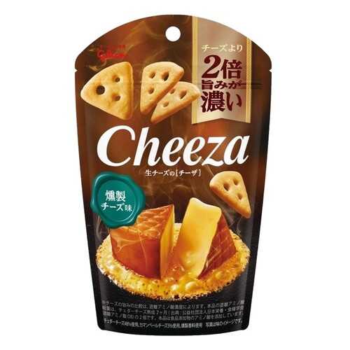 Печенье-снек Glico Cheeza с копченым сыром 40 г в ЭССЕН