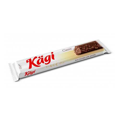 Вафли Kaegi Classic в молочном шоколаде 24*25 г в ЭССЕН