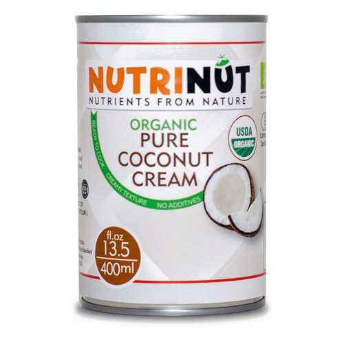 Кокосовый крем Nutrinut organic coconut cream 400 мл в ЭССЕН