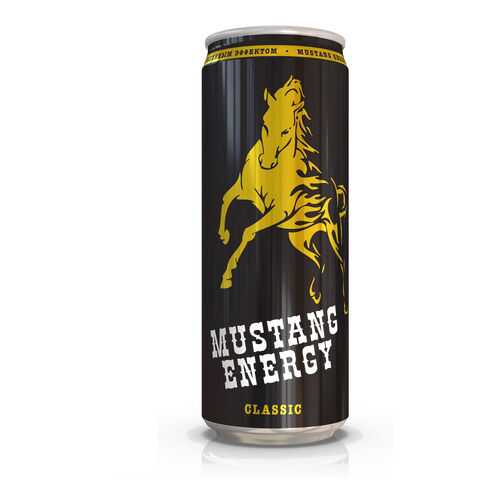 Mustang Energy Энергетический напиток Mustang Energy, Classic, 0,5 в ЭССЕН