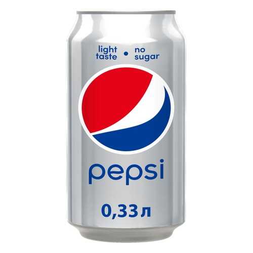 Напиток газированный Pepsi лайт жестяная банка 0.33 л в ЭССЕН