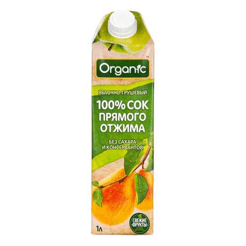 ORGAN'C Яблочно-грушевый сок прямого отжима, 1л в ЭССЕН